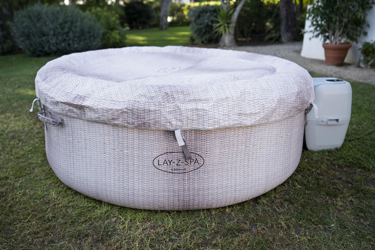 Lay-Z-Spa Cancun AirJet opblaasbare spa - 2 tot 4 personen - Ø 180 x 66 cm