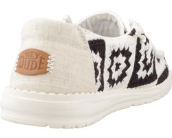 HEYDUDE - Wendy Cottage Crochet Dames Instappers Black/Multi - Maat 37