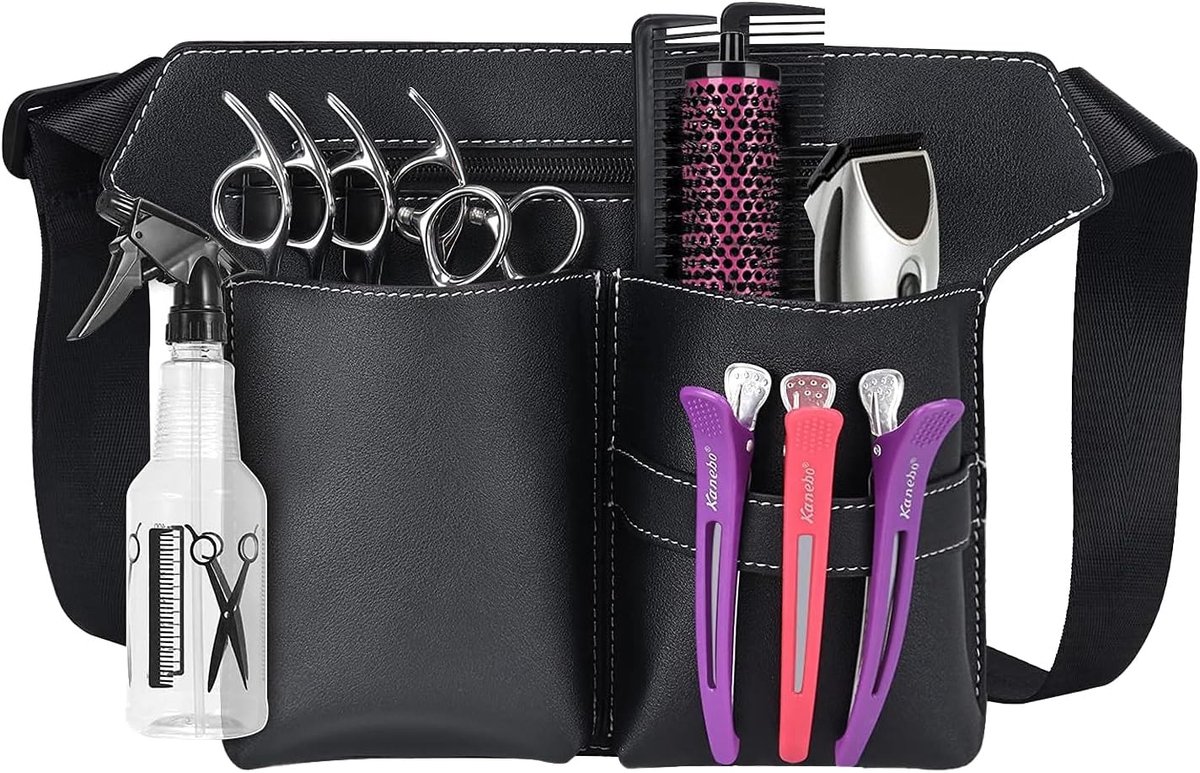 Kapperskoffer - Kapperstas - Visagie - Cosmetica Organizer - Zwart