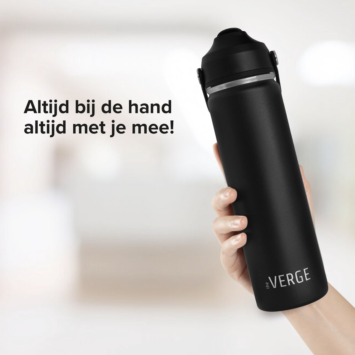 Cabau Bloom Thermosfles | Personaliseer met je eigen naam | RVS