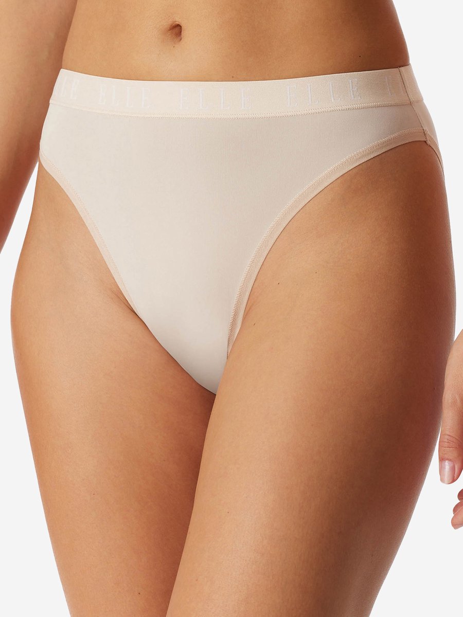ELLE Slip High Leg - ELLE LOGO