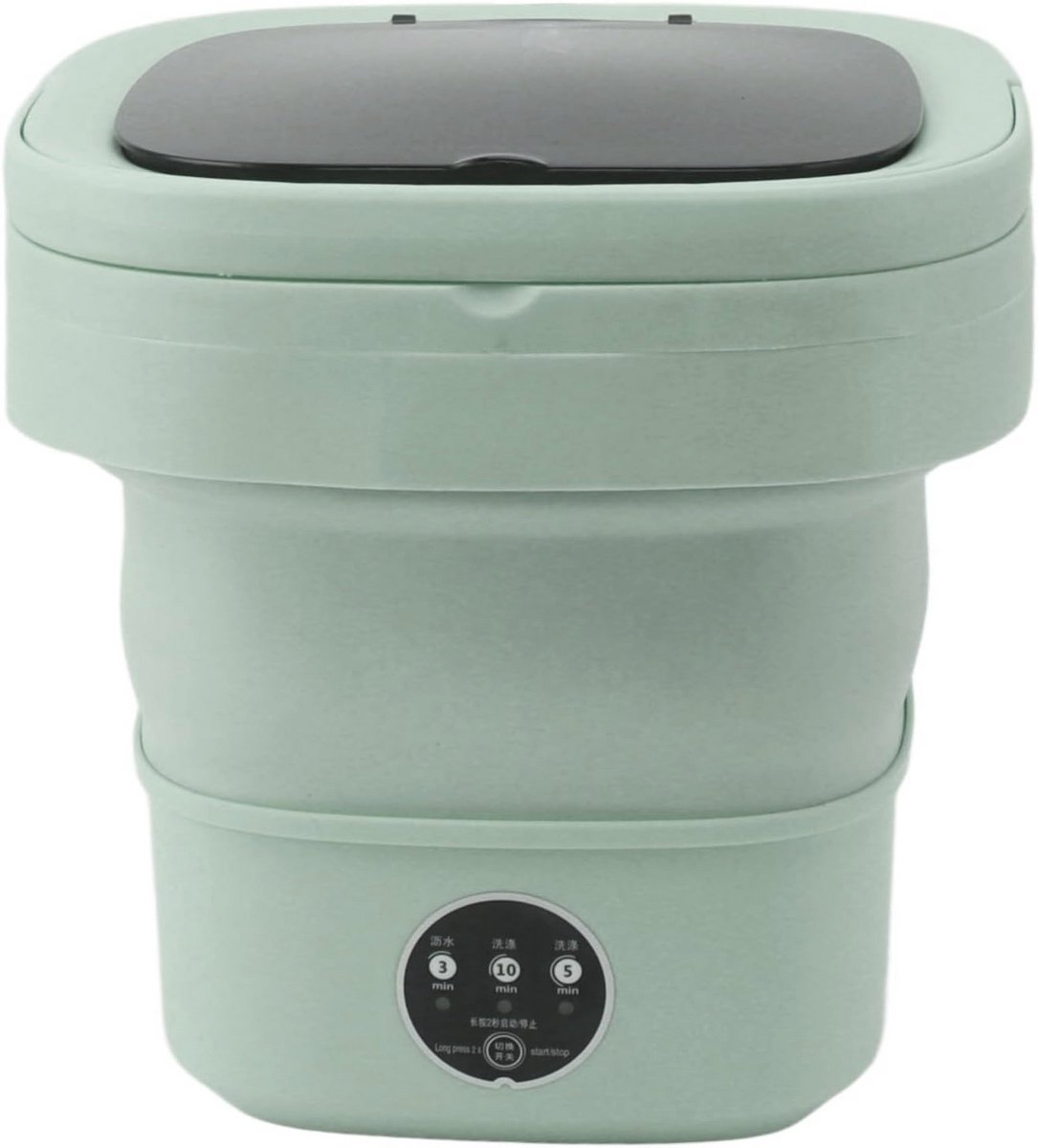 Draagbare Wasmachine met Grote Capaciteit - Multifunctionele Opvouwbare Wasmachine voor Slaapzaal en Camping