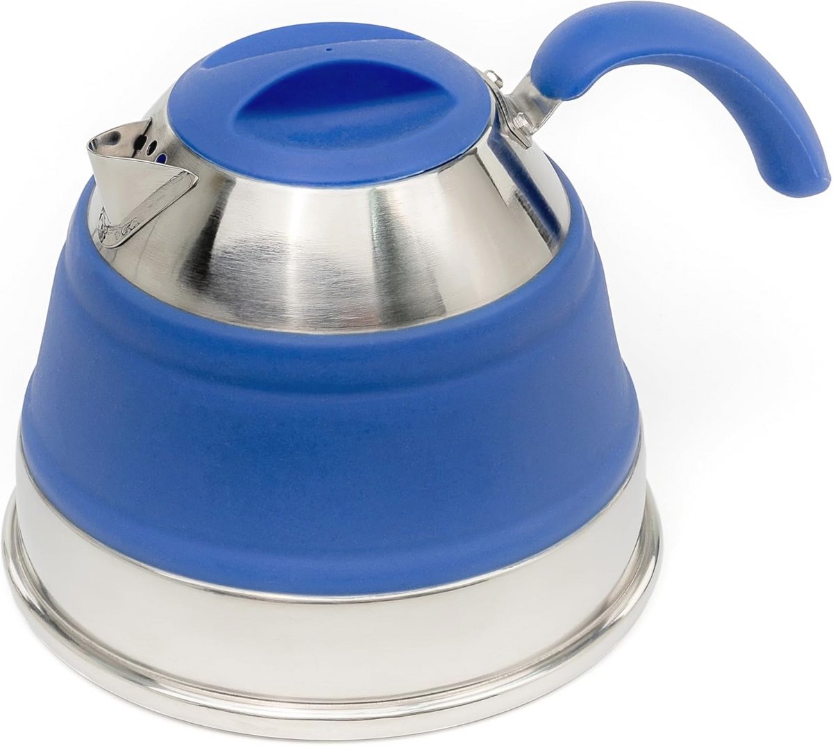 Opvouwbare Siliconen Waterkoker 1,5L voor Camping en Reizen - Draagbare Theeketel voor Buitengebruik