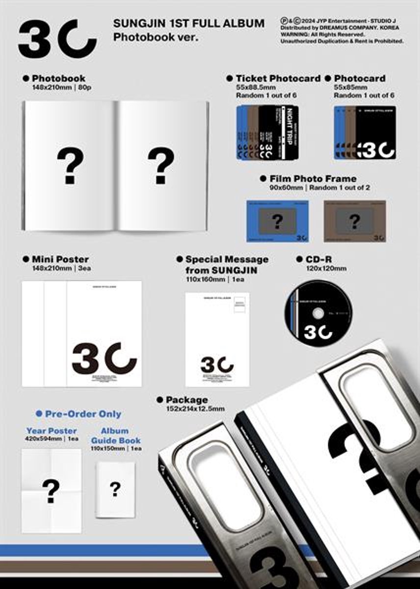 Sungjin - 30 (CD)