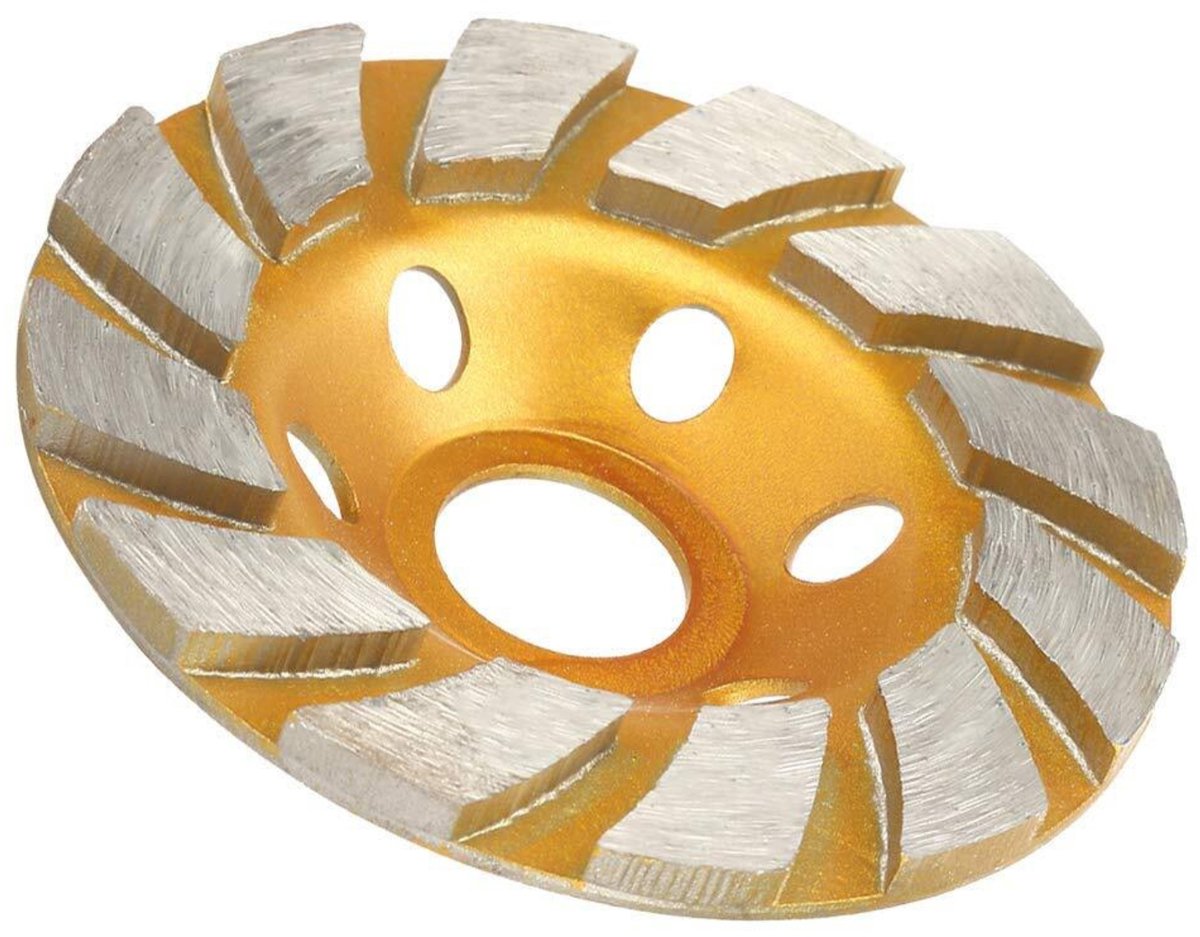 Vixson - Diamant Slijpschijf voor Haakse Slijper - Slijpschrijf 100 mm - Doorslijpschijf Diamant - Beton - Marmer - Keramiek - Graniet - GRINDAPRO