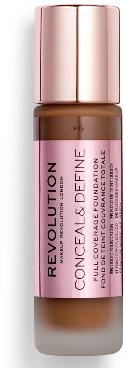 Makeup Revolution - Conceal & Define Foundation - F15