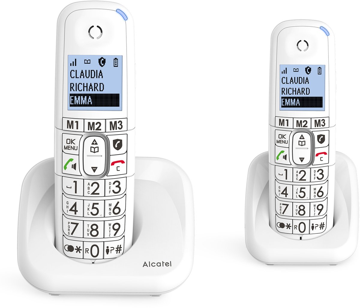 Alcatel XL785 Voice Duo Draadloze Dect Telefoons met Antwoordapparaat