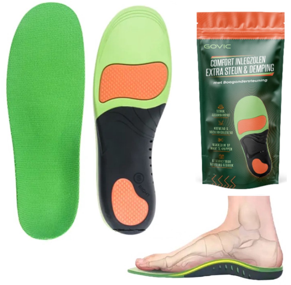 Gemaakte Steunzolen Steunzolen Kopen Orthopedische Inlegzolen