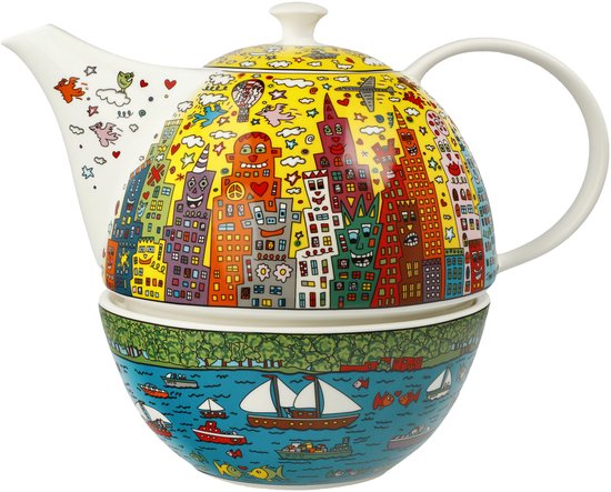 James Rizzi Vase My New York City Day Limited No 85 of 499 in Hessen