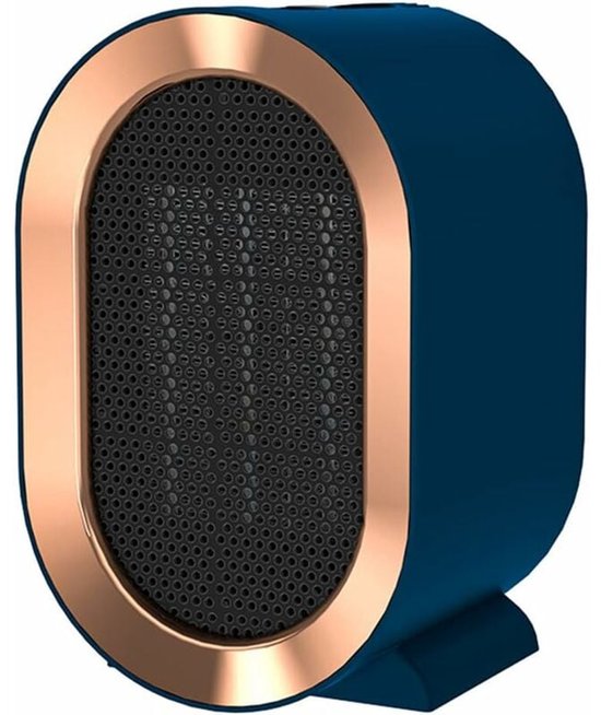 Geschikt voor 1200W Ventilatorkachel, Draagbare PTC Keramiek 1S Snelle Verwarming Stille, Economische Elektrische Kachel, Mini Ventilatorkachel voor Woonkamer, Slaapkamer, Badkamer - Blauw