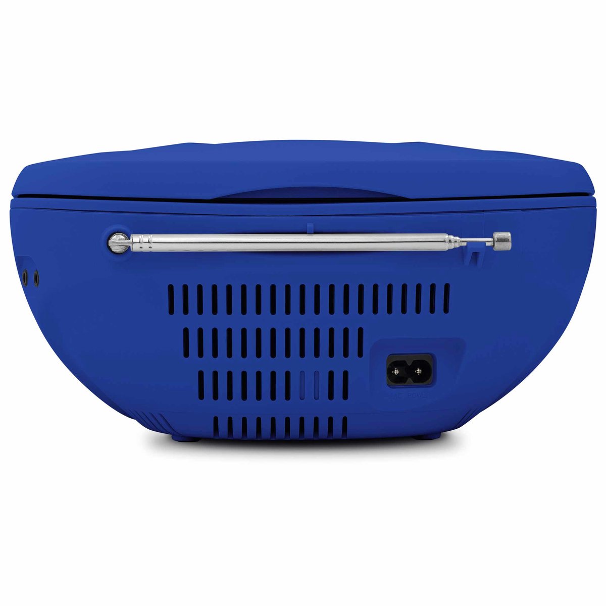 TechniSat VIOLA CD-1 - draagbare stereo cd-speler, boombox met praktische draaggreep (radio voor kinderen, FM-radiotuner, bluetooth-ontvangst, 2 x 1 W RMS-vermogen, net- en batterijvoeding) blauw thumbnail 5