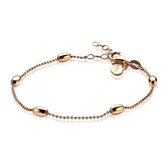 ZINZI zilveren armband rosé verguld ZIA1232R (Lengte 18 5-20cm)