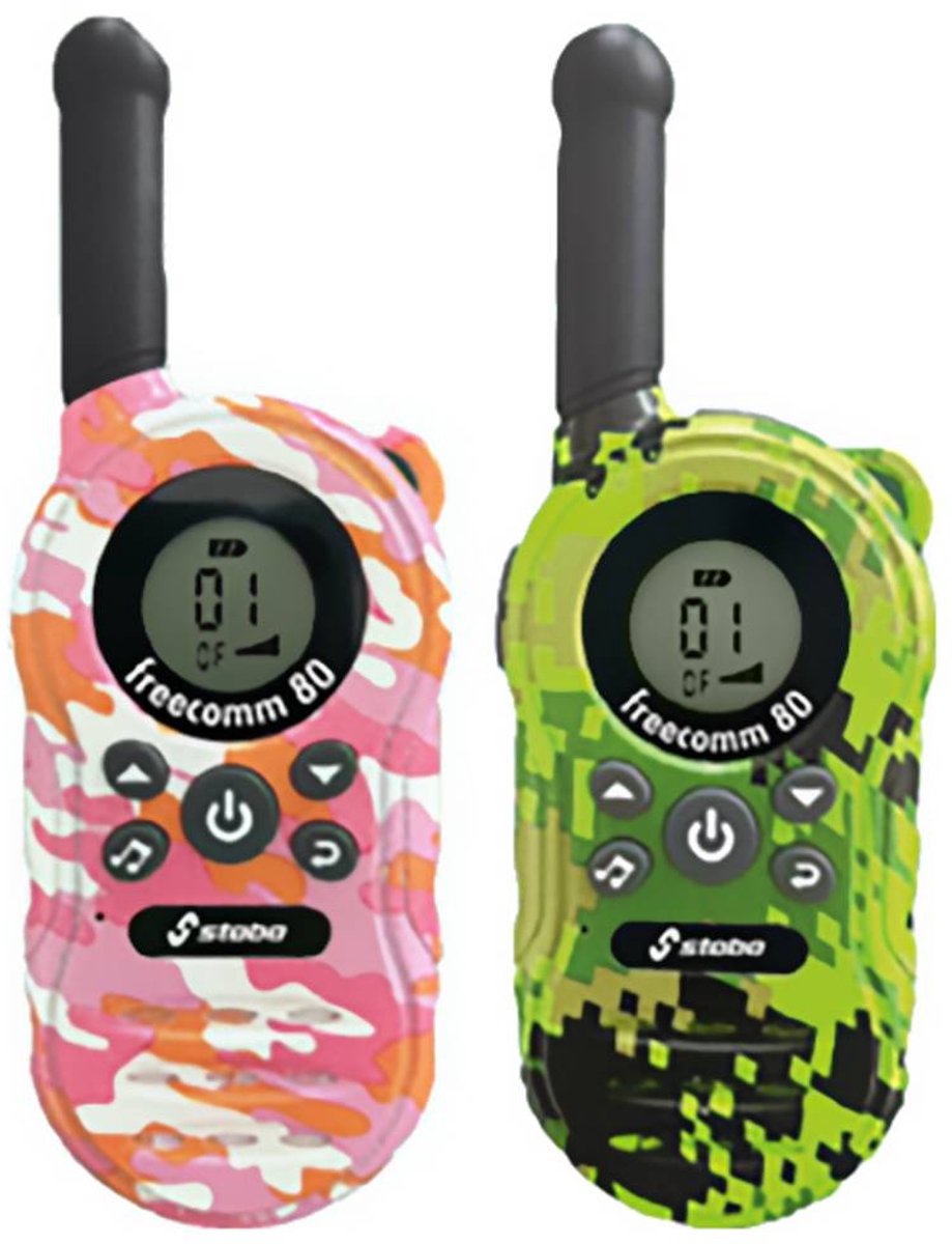 Stabo freecomm 80 20080 PMR-portofoon Set van 2 stuks