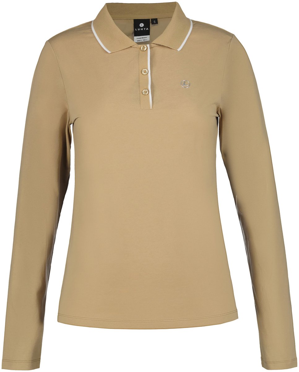 Luhta Dames Hartikkala Polo L Beige
