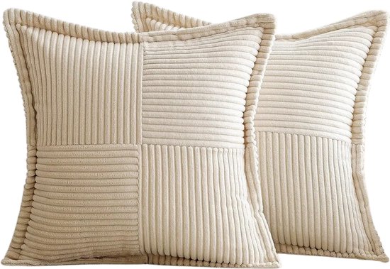 HomeBlend 2 Sierkussens – Stijlvol & Comfortabel Kussen voor de Woonkamer | Luxe Kussens voor een Gezellige Sfeer