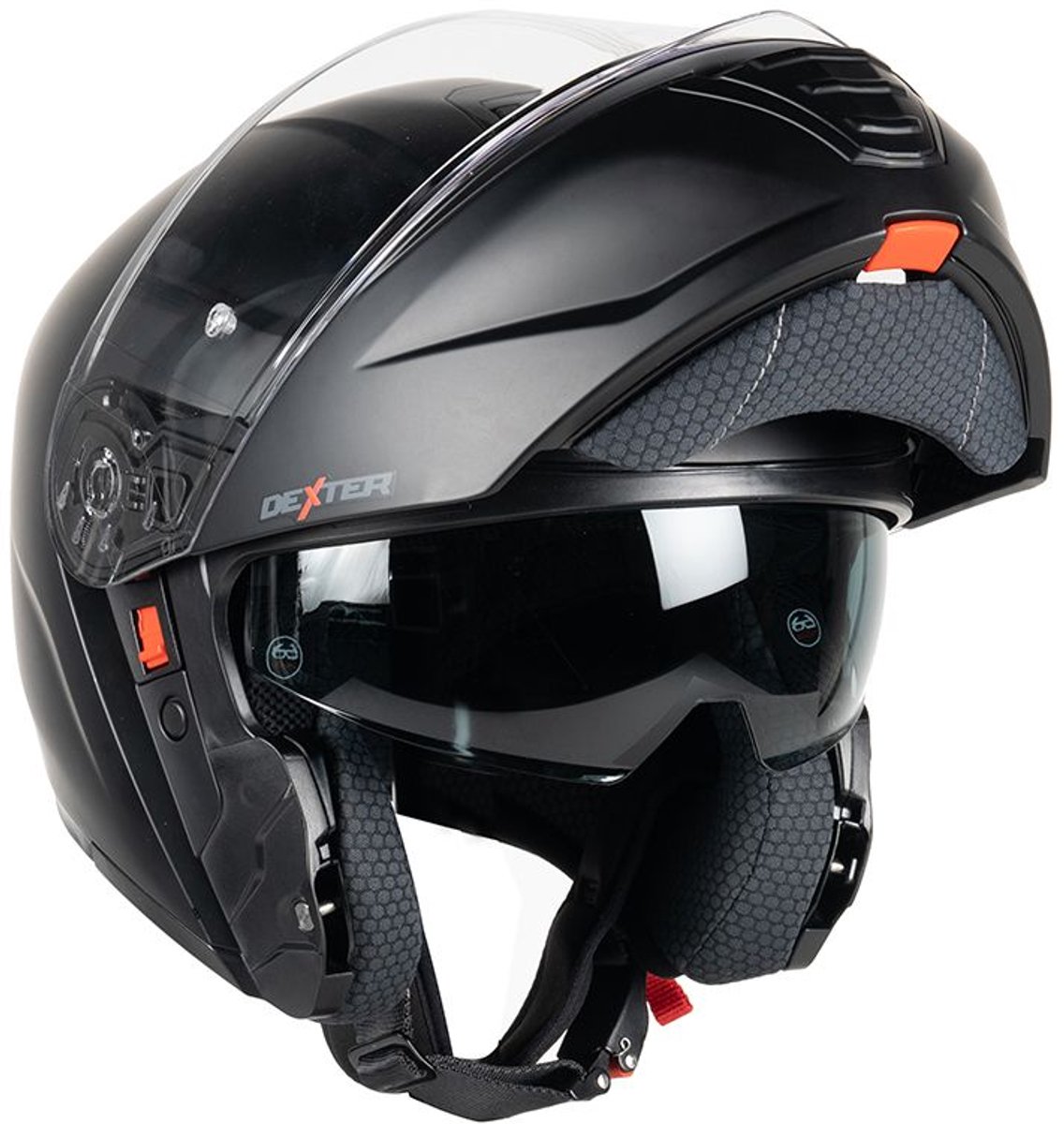 Motor Modulaire Helm ATLAS Zwarte mat M van MOTOBLOUZ