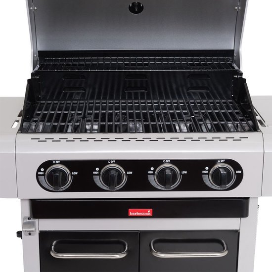 Barbecook Siesta 412 Black Edition duits gasbarbecue 132x56x118cmBa... van Merkloos — afbeelding 4