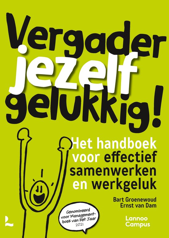 Vergader jezelf gelukkig - cover