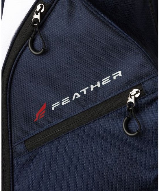 Wilson Feather Standbag 2025 - Blauw Wit van Merkloos — afbeelding 2