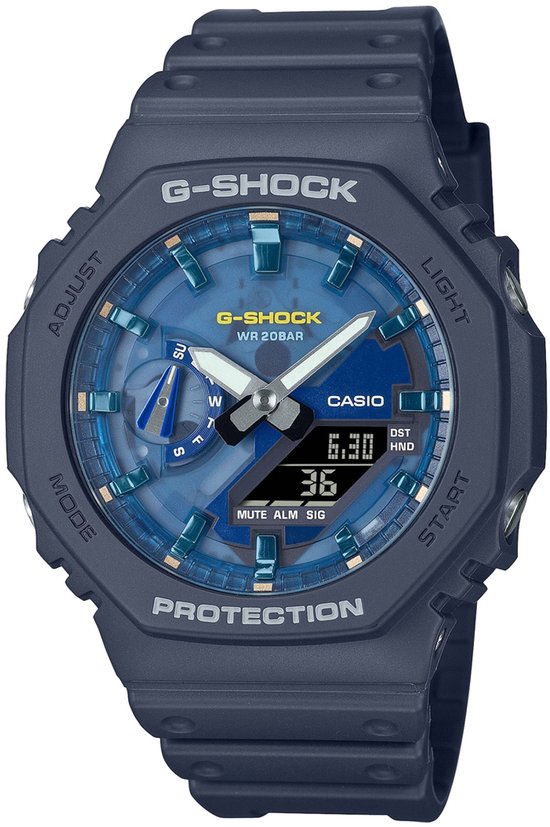G-Shock GA-2100AS-2AER Classic Heren Horloge