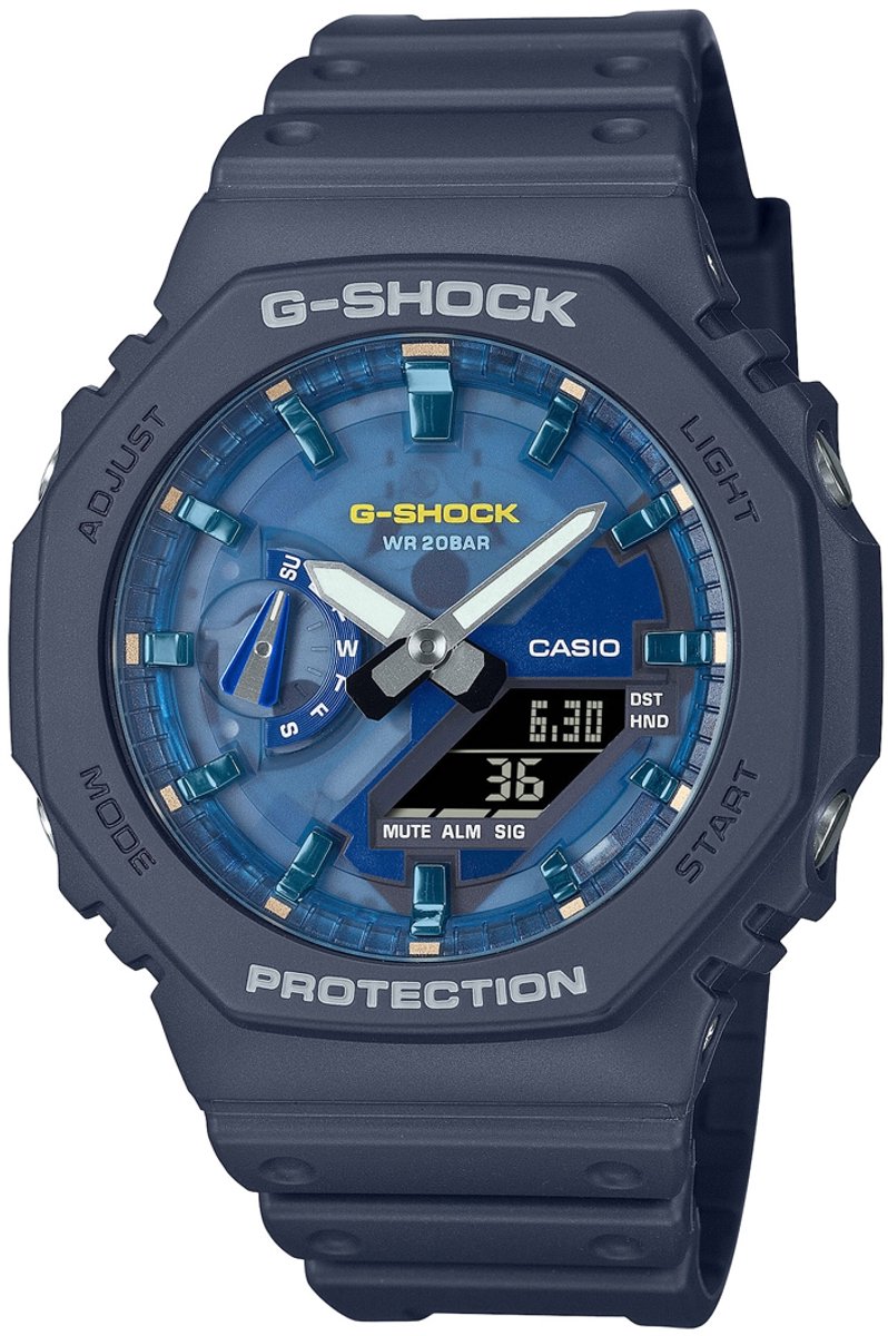G-Shock GA-2100AS-2AER Classic Heren Horloge
