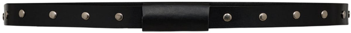 Co Couture TonnaCC Riem Leather stud belt zwart