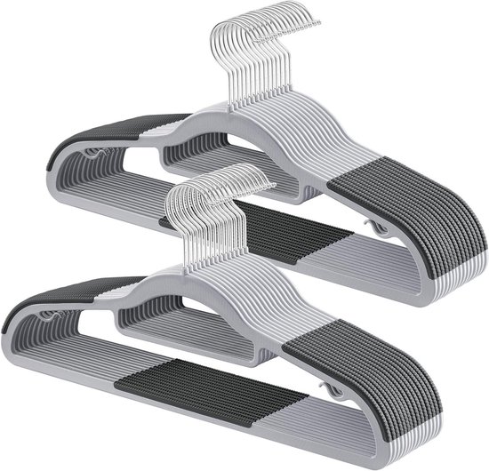 Multihangers | Kledinghangers Paars Plastic - De Kledinghanger Gigant