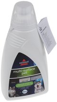 BISSELL Multi-Surface Pet Vloerreinigingsmiddel met Febreze - Schoonmaakmiddel voor Harde Vloeren & Tapijt* - Vlekkenverwijderaar voor CrossWave & SpinWave Vloerreinigers - Huisdier & Kinder Vriendelijk - Frisse Geur - 1 Liter Vlekkenreiniger - 2550
