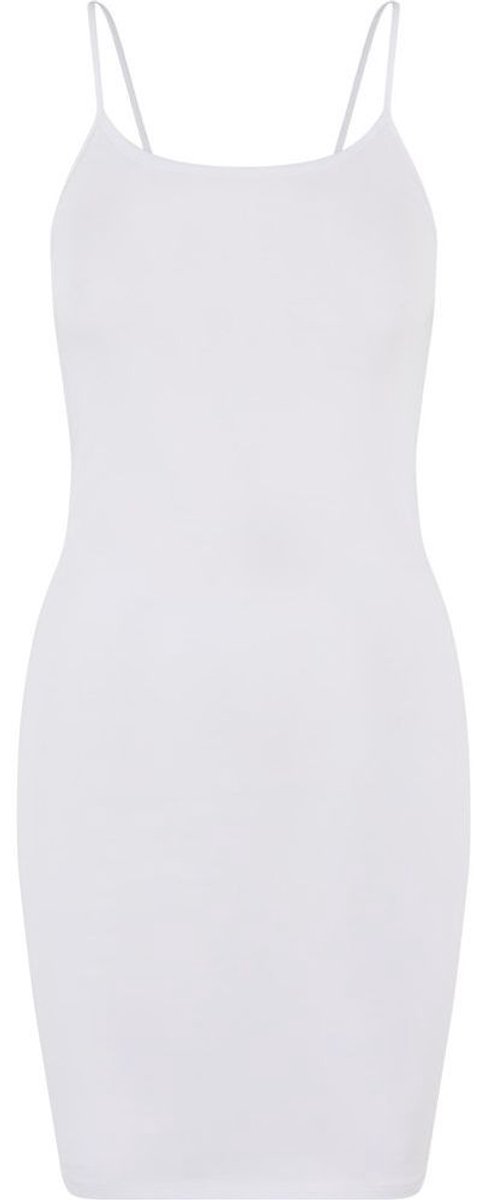 Urban Classics Stretch Jersey Slim Korte jurk 5XL Wit