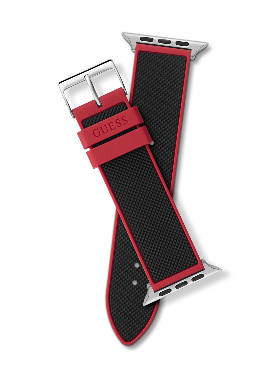 Guess Guess Apple Band Watch Straps Zwart Armband: 100% Silicone CS3002S1