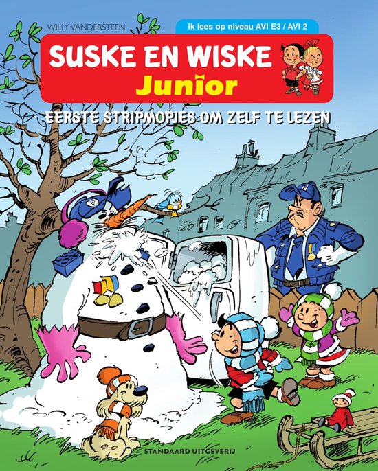 Suske en Wiske Junior 1 - Eerste stripmopjes om zelf te leze ... - cover