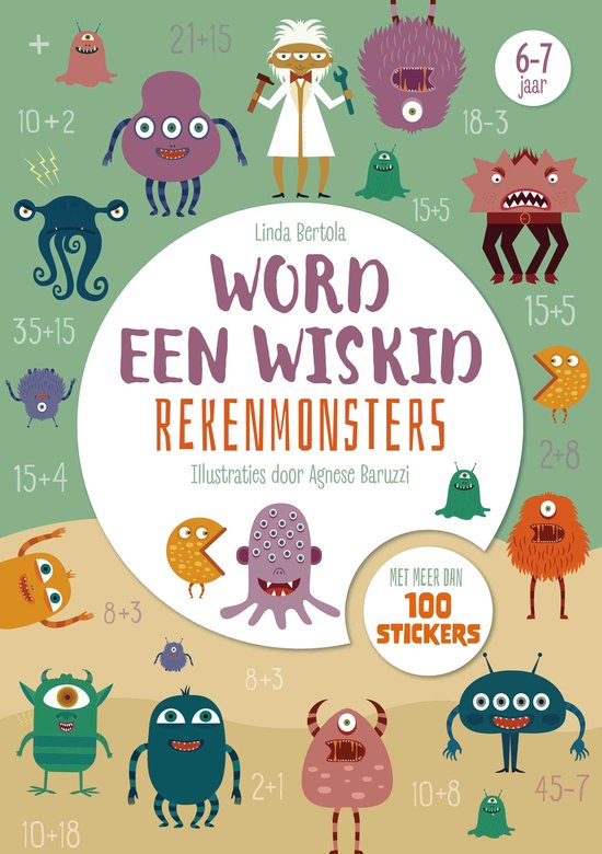 Rekenmonsters - Word een wiskid - cover