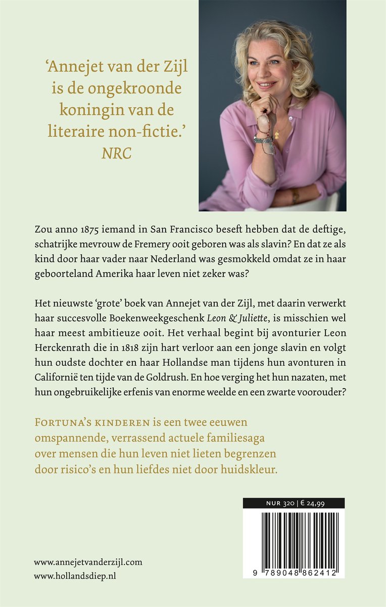 Fortuna's kinderen - back cover