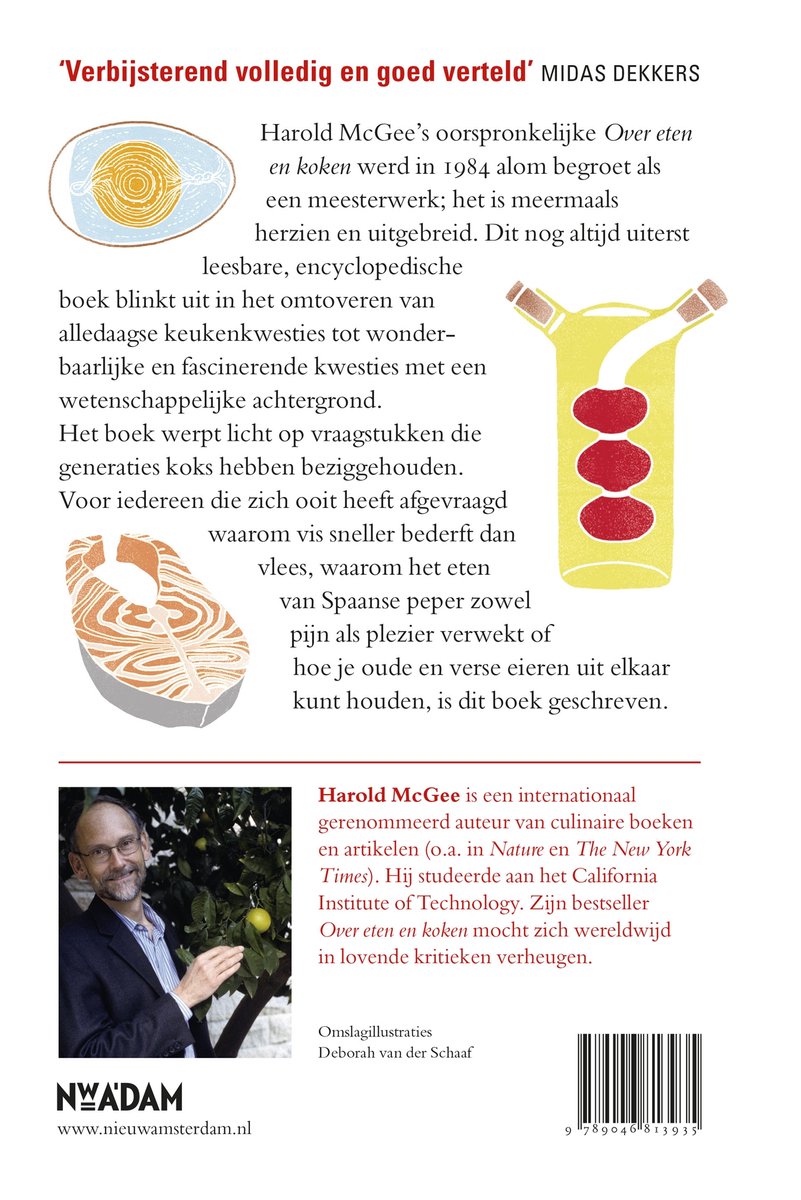 Over eten en koken - back cover