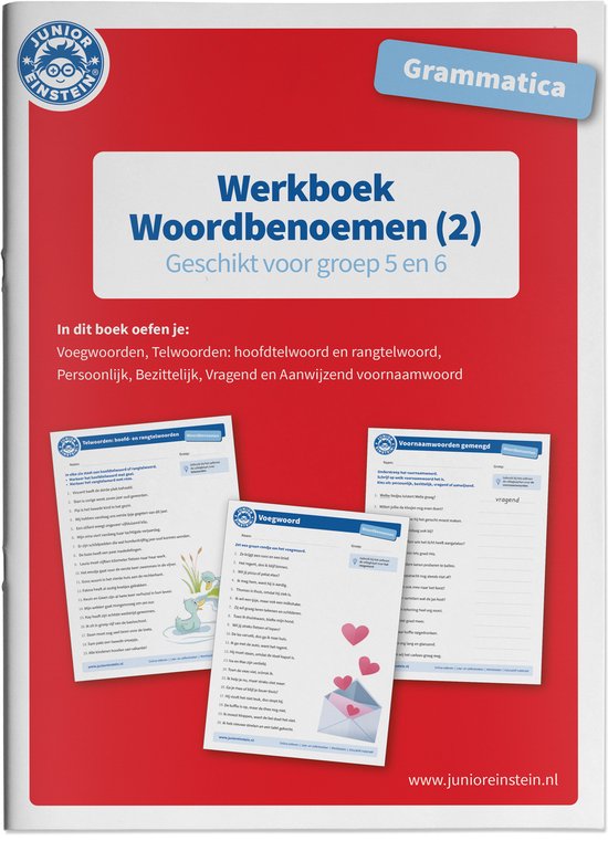 Deel 2 2 - Werkboek Woordbenoemen Grammatica deel 2 Groep 5  ... - cover