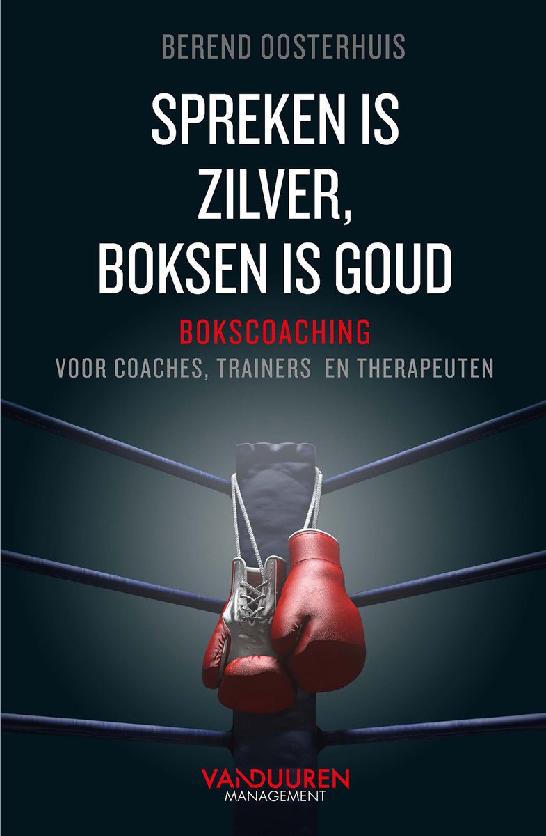 Omslag van Spreken is zilver, boksen is goud