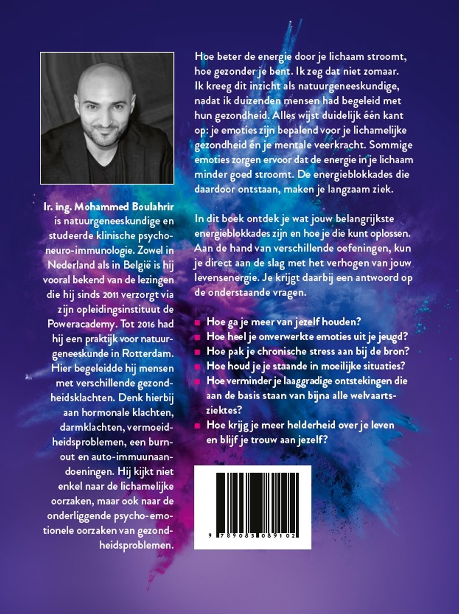 Emotionele Gezondheid - back cover