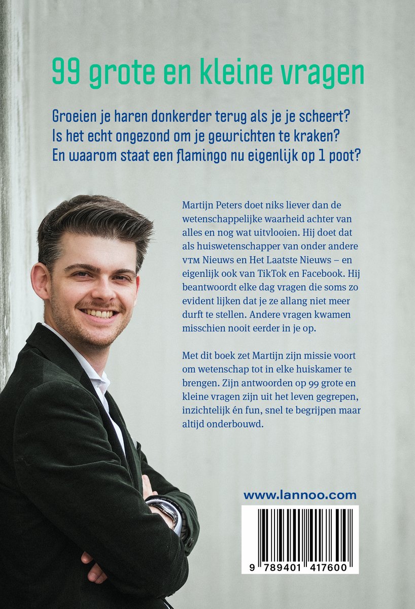 De wetenschap van alles (en nog wat) - back cover