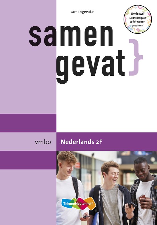 Samengevat vmbo Nederlands 2F - cover