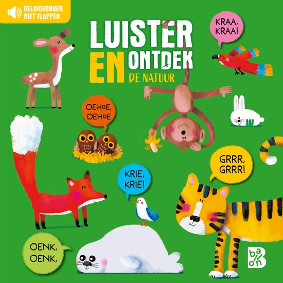 Luister en ontdek: De natuur - cover