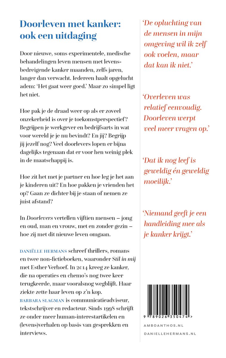 Doorlevers - back cover