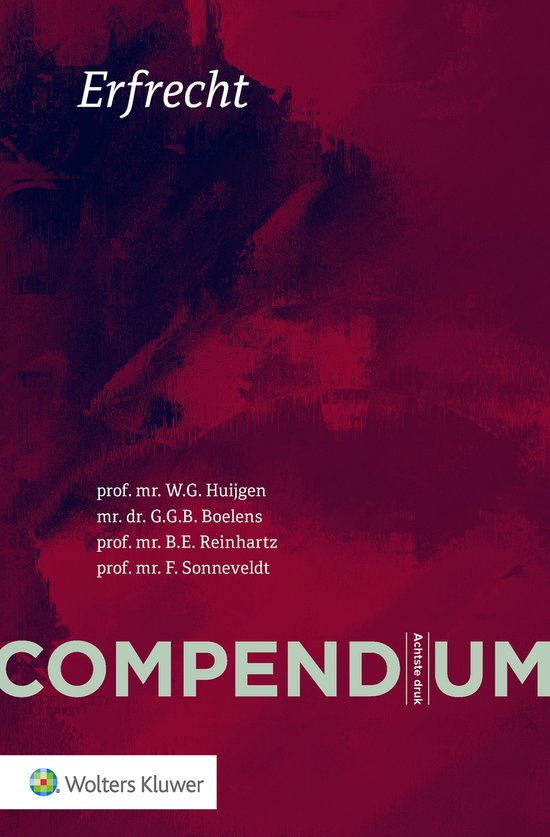Compendium erfrecht - cover