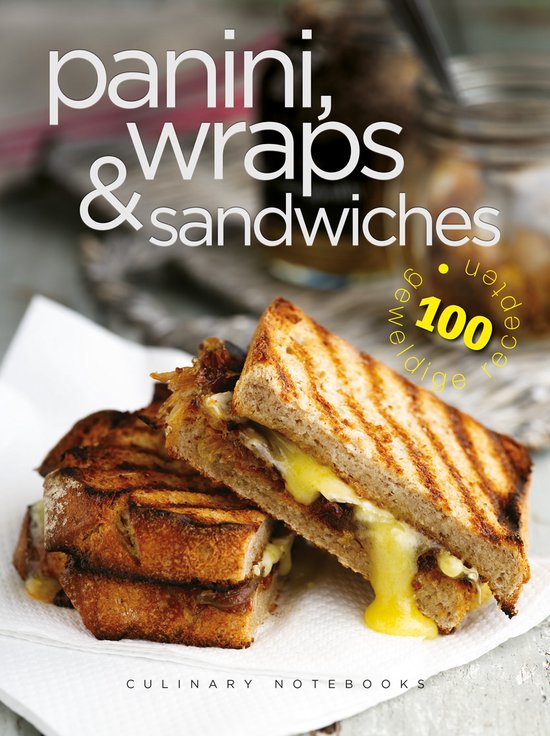 Culinary Notebooks Panini's, wraps & sandwiches - cover