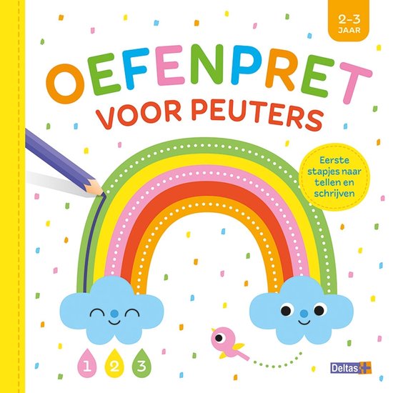 Deltas Oefenpret voor kleuters (2-3 j.) - cover