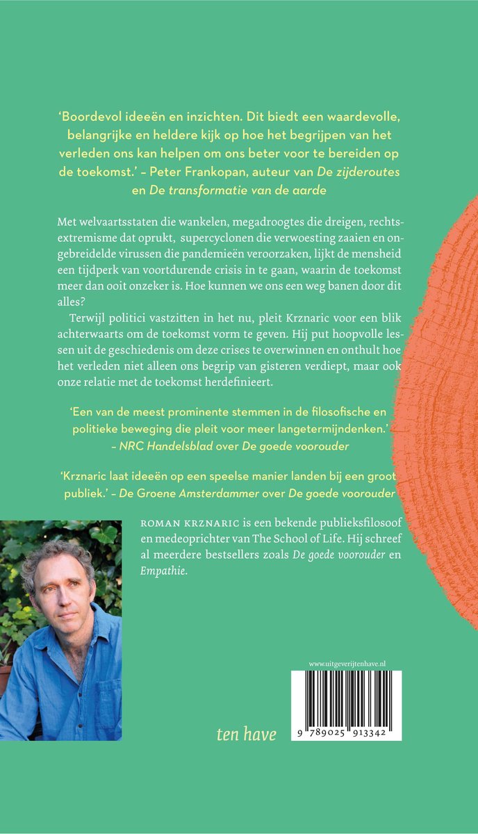 Geschiedenis voor morgen - back cover