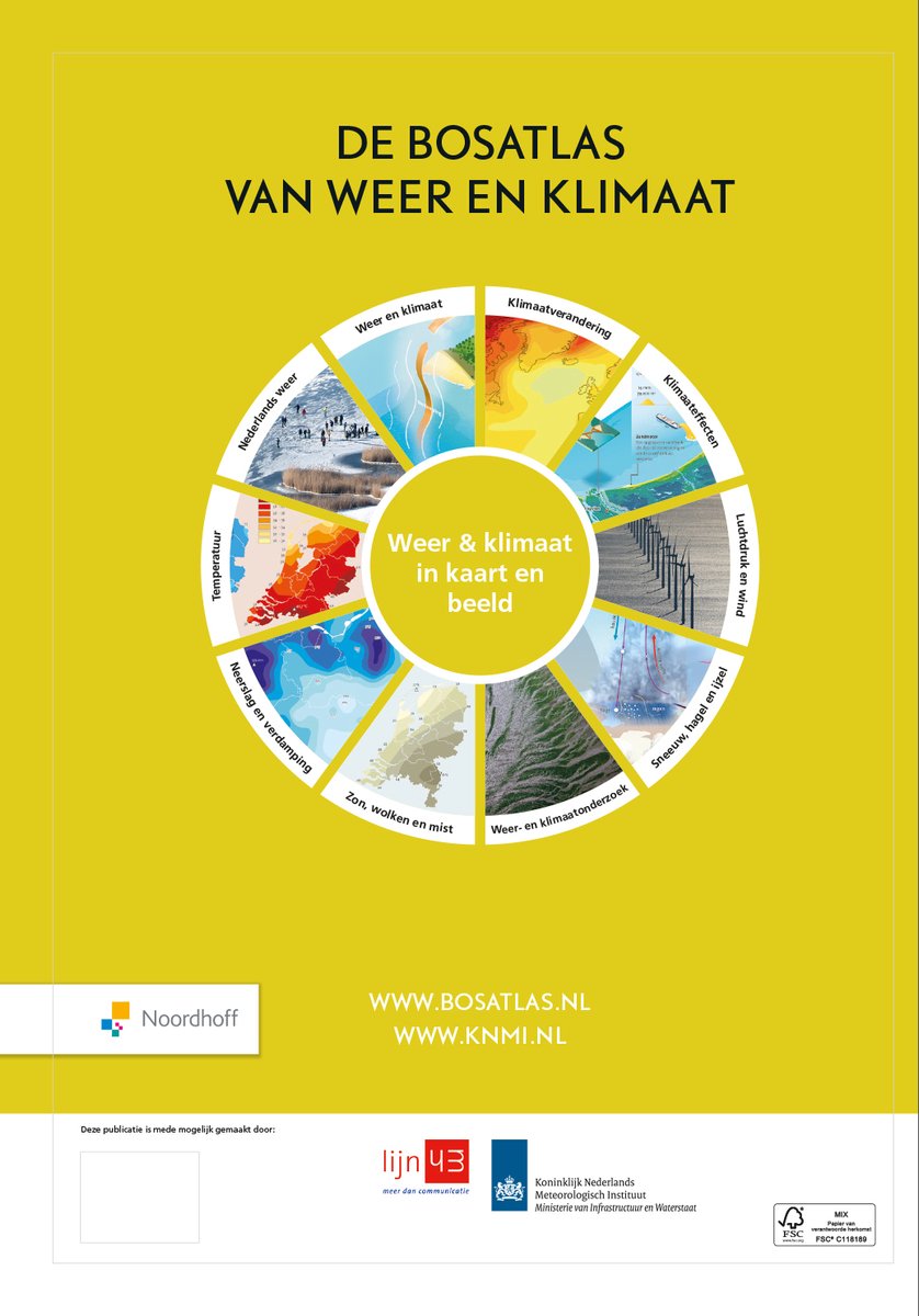 De Bosatlas van weer en klimaat - back cover