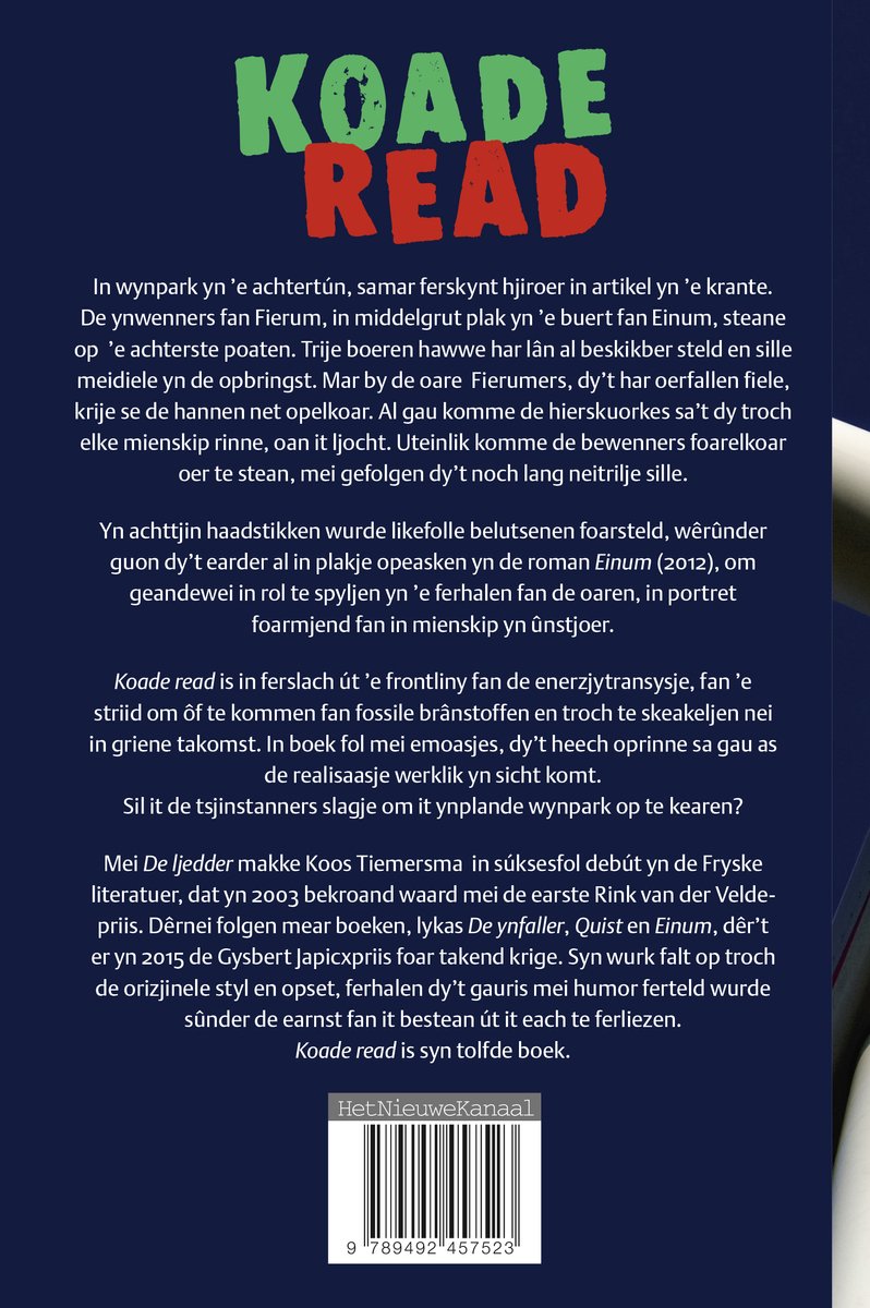 Koade read - back cover