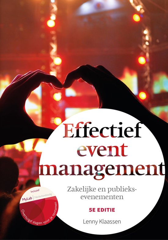 Effectief eventmanagement, 5e editie met MyLab NL toegangsco ... - cover