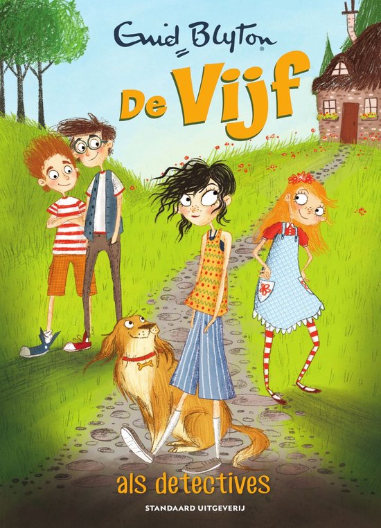 De Vijf 1 - De Vijf als detectives - cover