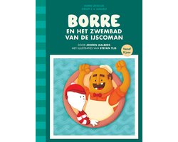 De Gestreepte Boekjes - Borre en het zwembad van de ijscoman